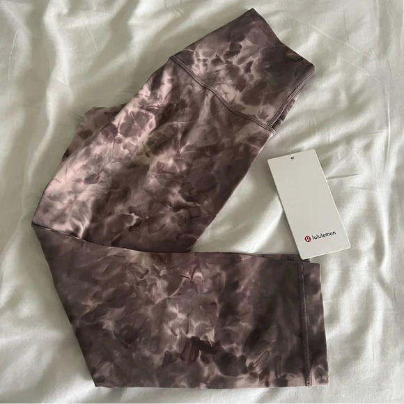 🆕 Lululemon Align HR Crop 21” - Diamond Dye - Picture 1 of 5